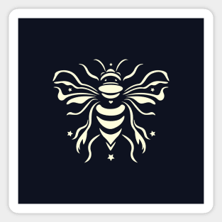 Bee black by #Bizzartino Sticker